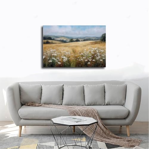 Poster sur toile ferme française : sublimez vos murs vides