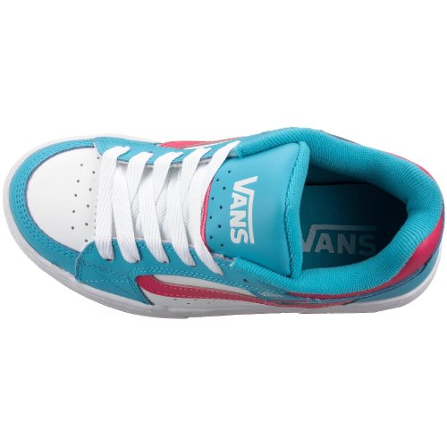 Vans Vans Women's Casual, White/Blue/Pink, 8 UK