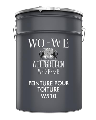 Peinture Toiture Revêtement Toit Rénovation Tuile W510 - Terre cuite - 5L