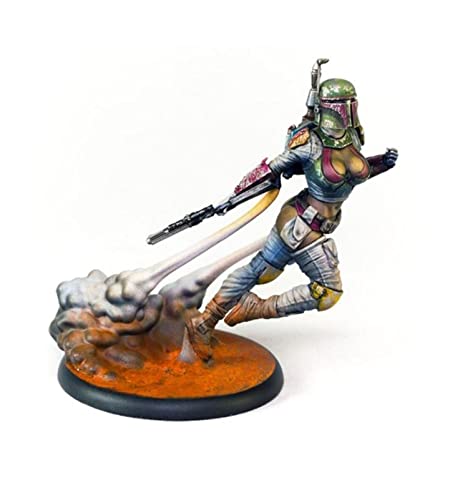 Figura de resina sin pintar y sin ensamblar 1:24 miniatura 1