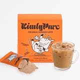 KimlyParc Vegan Korean Instant Coffee Mix (10 Packets x 0.7 oz) | Original Korean Latte 3-in-1 | Freeze-Dried Coffee with Vegan Creamer, Organic Cane Sugar & Himalayan Pink Salt | Dairy-Free, Gluten-Free