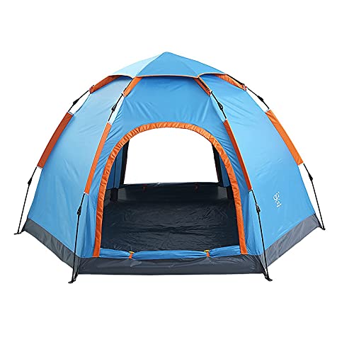 Tente de pique-nique hexagonale pour sortie en famille et camping au grand air