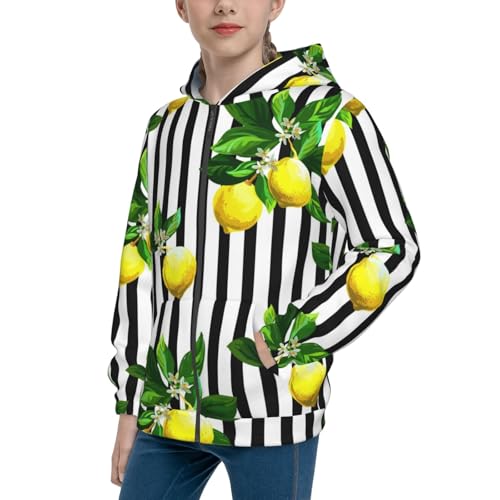 Lephants in the Jungle Kid Hoodies Boys Zip Up Sweatshirts Girls Pullover with Pocket