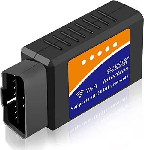 OBD2 ̏ff@ V1.5 ELM327 Wi-Fi XLc[ PIC18F25K80  OBD II Ή zsv for iPhone iPad IOS/Android