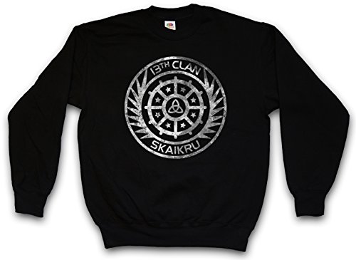 Pull Skaikru Clan Logo Urban Backwoods sweatshirt confortable pour vos soirées séries