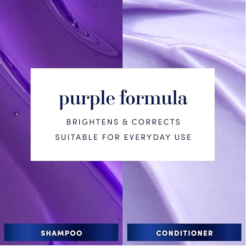 Hair Biology Biotin-Infused Purple Shampoo And Conditioner Set For Grey Hair thumb #1