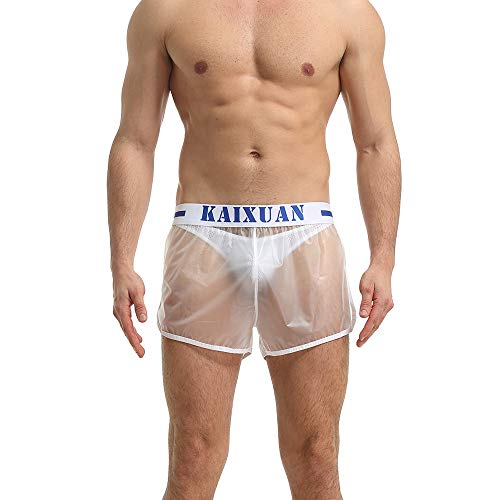 Mendove Mens See Through Shorts Swim Trunks Beach Surf Swimsuits3