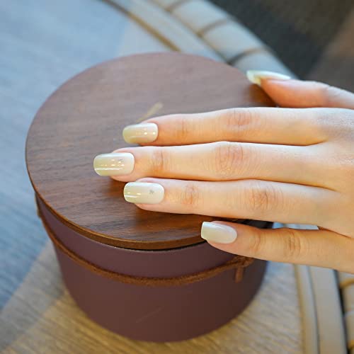 Danni & Toni Semi Cured Gel Nail Strips Green Ombre (Ondine) Thin Version Gel Nail Stickers 16 Stickers #TOP2