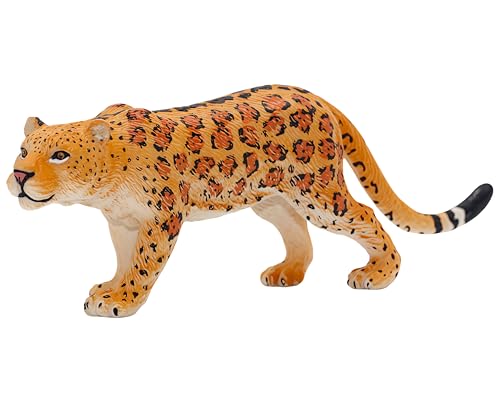 Gemini&Genius Leopard Action Figure Toy, Pard Figurine Wild Animal, Panther Animal Toy for Kids