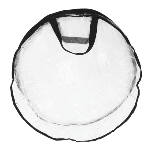 Cabilock Wreath Storage Bag Large Capacity Christmas Ornament Organizer Waterproof Foldable Round Decor Bag