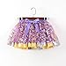 Toddler Soft Tutu Skirt Toddler Ruffled Cover Fashion Tulle Skirt Layered Tulle Skirt Fashion Sequin Clothes (Purple, 9-11 Years)