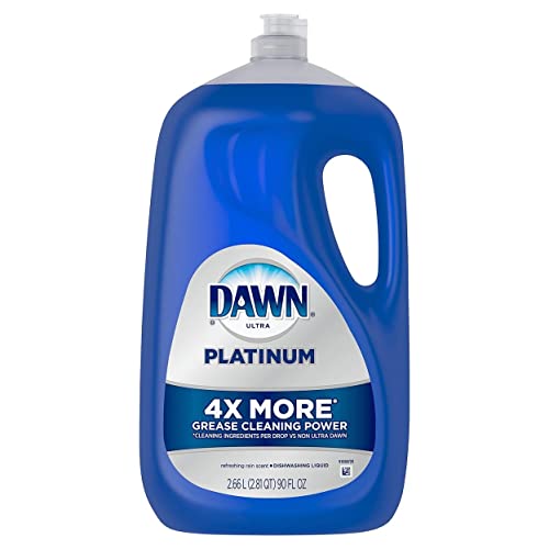 Image of Dawn Platinum Dishwashing Liquid Dish Soap, Refreshing Rain (90 Ounce)