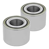 [2-Pack] 516012 - Rear Driver and Passenger Side Wheel Bearing Compatible with [Chevrolet] Aveo, Aveo5, Spark, [Pontiac] G3, G3 Wave, Wave, Wave5, [Renault] Clio, [Suzuki] Swift+