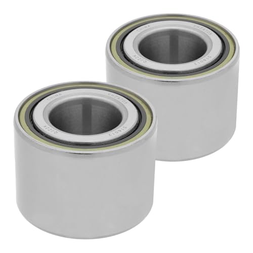 [2-Pack] 516012 - Rear Driver and Passenger Side Wheel Bearing Compatible with [Chevrolet] Aveo, Aveo5, Spark, [Pontiac] G3, G3 Wave, Wave, Wave5, [Renault] Clio, [Suzuki] Swift+