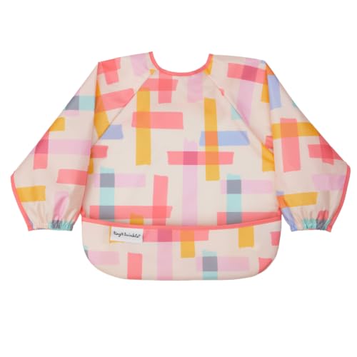 Image of Tiny Twinkle Long Sleeve Bib for Babies & Toddlers | Waterproof Smock Bib for Eating | Machine Washable & Mess-Proof Feeding Essentials | Newborn Shower Gift (Playful, 6-24 Months)