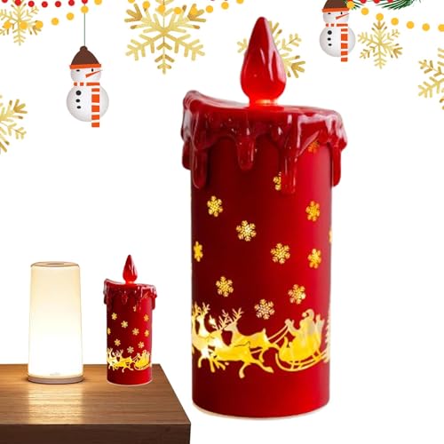Velas cónicas sin llama que funcionan con pilas, velas LED parpadeantes, velas eléctricas realistas, velas LED falsas para farol, piscina, manto, bodas, Navidad
