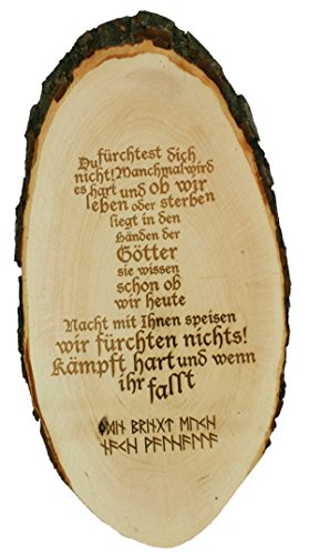 Wotan Textil Vichinghi con Scritta Vikings Ragnar