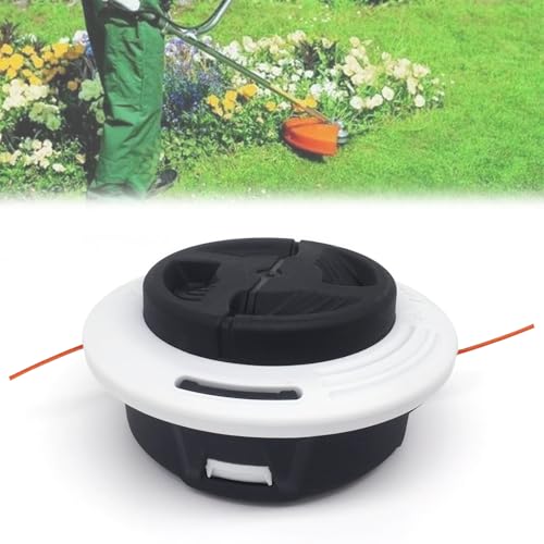 Cabezal de Corte,Cabezal Desbrozadora,Cabezal de Corte Universal,Autocut C26-2 para Stihl Fs55 Fs56 Fs55rt Fs56r Fs70 Fs70r Fs74 Fs76 Fs80 Fs85 Herramienta de Jardín,Jardín