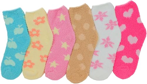 Image of ToBeInStyle Women's Pack of 6 Assorted Style Winter Socks