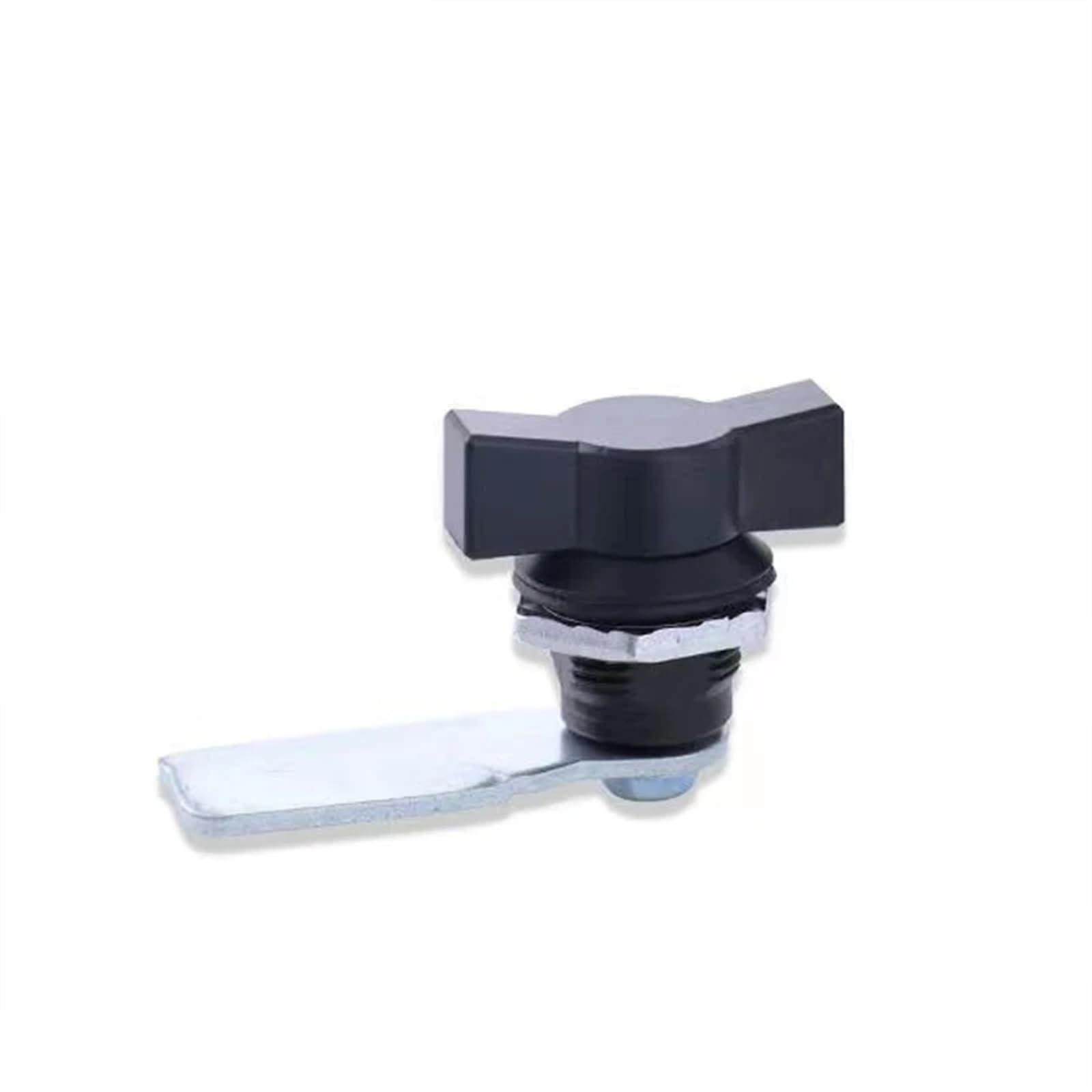 WPOIYHGBY Zinc Alloy Industrial Cinet Lock Keyless Handle is Used in Electric Cinets Distribution Box(3pcs-Black-H0)