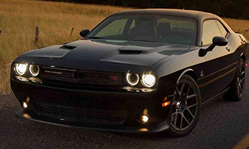 Kit de Lámparas Antiniebla iJDMTOY Halógenas para Dodge Challenger miniatura 6