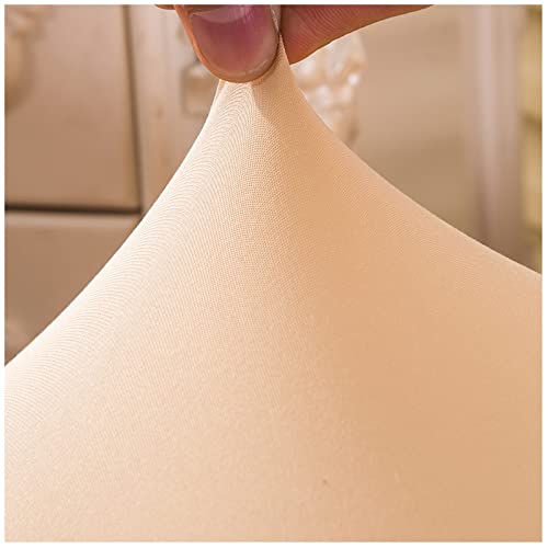 Leonebebe Armless Accent Slipper Chair Covers, Stretch Living Room Slipper Chair Slipcover Spandex Jacquard Fabric Removable Washable Non-Slip Chair Cover For Home Hotel Bedroom (Beige) #TOP7