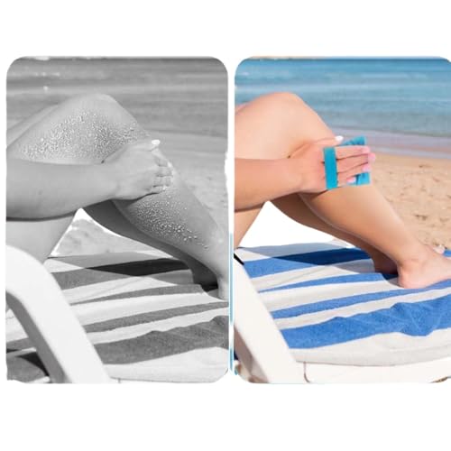 Removedor de areia para praia, lenços sem talco para crianças e adultos, sacos de areia adequados pa