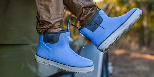 HUK Unisex-Child Rogue Wave Shoe, High-Performance Fishing & Deck Boot for Youth Rain3
