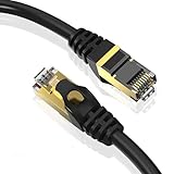 Connecteurs RJ-45 de qualité supérieure : nos connecteurs RJ-45 sont équipés de connecteurs plaqués or qui garantissent une transmission optimale du signal et une durabilité exceptionnelle. Ils offrent une connexion stable et fiable pour tous vos appareils