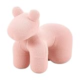 Gepolsterter Ottomane mit Hocker, weiche Kissen-Fußstütze für Schlafzimmer, Wohnzimmer, Eingangsbereich, kreativer Einzel-Sofasessel