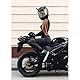 3,7 X 1,5 X 1,5 Zoll Motorradhelm Teufelshorn Mit Sauger Gummi Einzigartige Universelle Helmdekoration Ornament