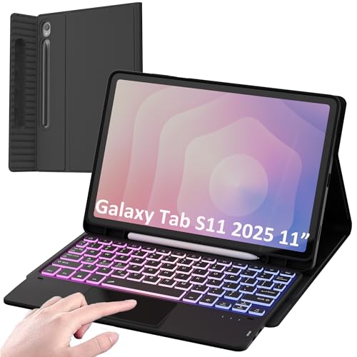 Image of for Samsung Galaxy Tab S11 2025 11 inch Keyboard Case with Backlit Trackpad