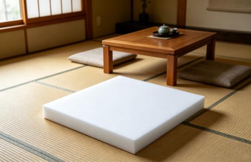 Cojines de espuma para sillas con plancha de espuma de alta densidad 50x50 8