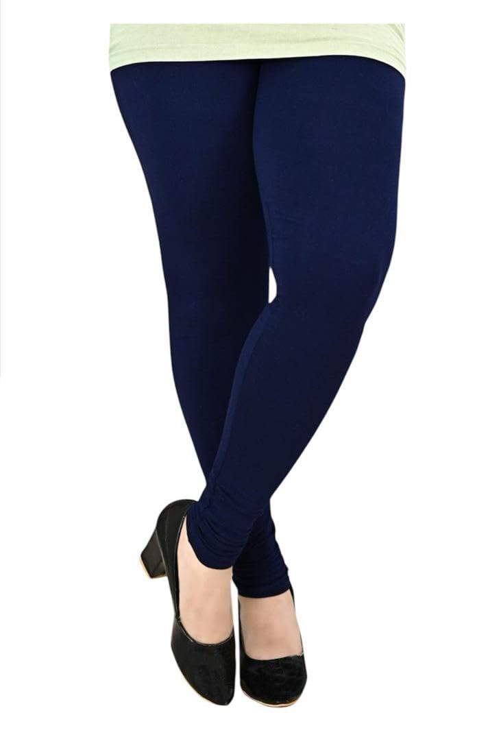 SNITCH Women's Regular Fit Cotton Leggings in neutral