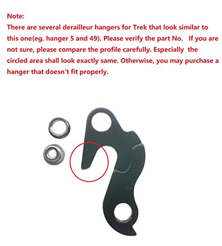 Derailleur Hanger For Trek Remedy, Liquid, Navigator, Gary Fisher 6, Black #TOP1