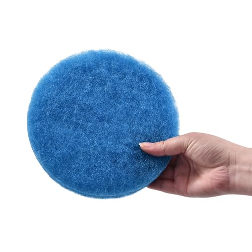 Image of 4 Pcs Aquarium Filter Media Floss Filter Pads Compatible with Fx4, Fx5, Fx6 Canister Filter Replacement Parts Accessories (Blue, 4 Pcs)