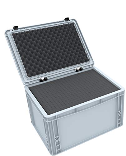 Euro Box Feldherr Ed 43/22 HG antichoc avec mousse modulable pour transport sûr