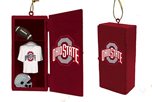 Team Sports America Ohio State Buckeyes Team Locker Ornament