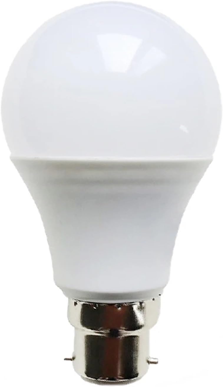 5-Pack B22 LED Bulbs, 3W-25W, AC 110V-240V, Non-Dimmable, Warm White & Cool White Light Bulbs for Home & Table Lamp(Warm White,12W B22 AC100-240V)