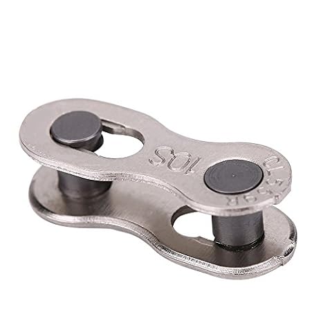 bike chain link, 5 Pairs Heavy Duty Bike Quick Release Chain Mater Link Magic Joint Connector replacement for 8/9/10 Speed(10 speed)