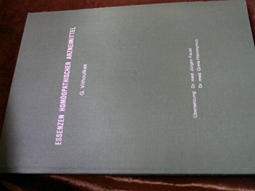 Essenzen Homöopathischer Arzneimittel