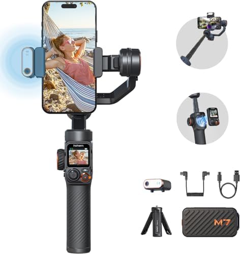 hohem iSteady M7 Gimbal Stabilizer for Smartphone, AI Tracker, CCT
