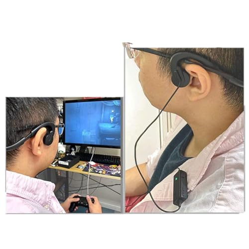 Auriculares conductores de hueso con cable 3.5mm, tipo abierto miniatura 7