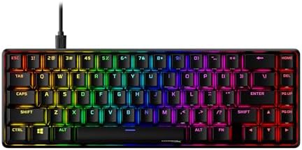 HYPERX 4P5D6AA Alloy Origins 65-Mechanical Gaming Keyboard-Ultra ...