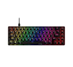 HyperX Alloy Origins 65 - Mechanical Gaming Keyboard – Compact 65% Form Factor - Tactile Aqua Switch - Double Shot PBT Keyc…