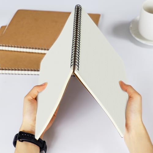 Carnet de notes B5 grille à pois pour esquisse et mathématiques - 6