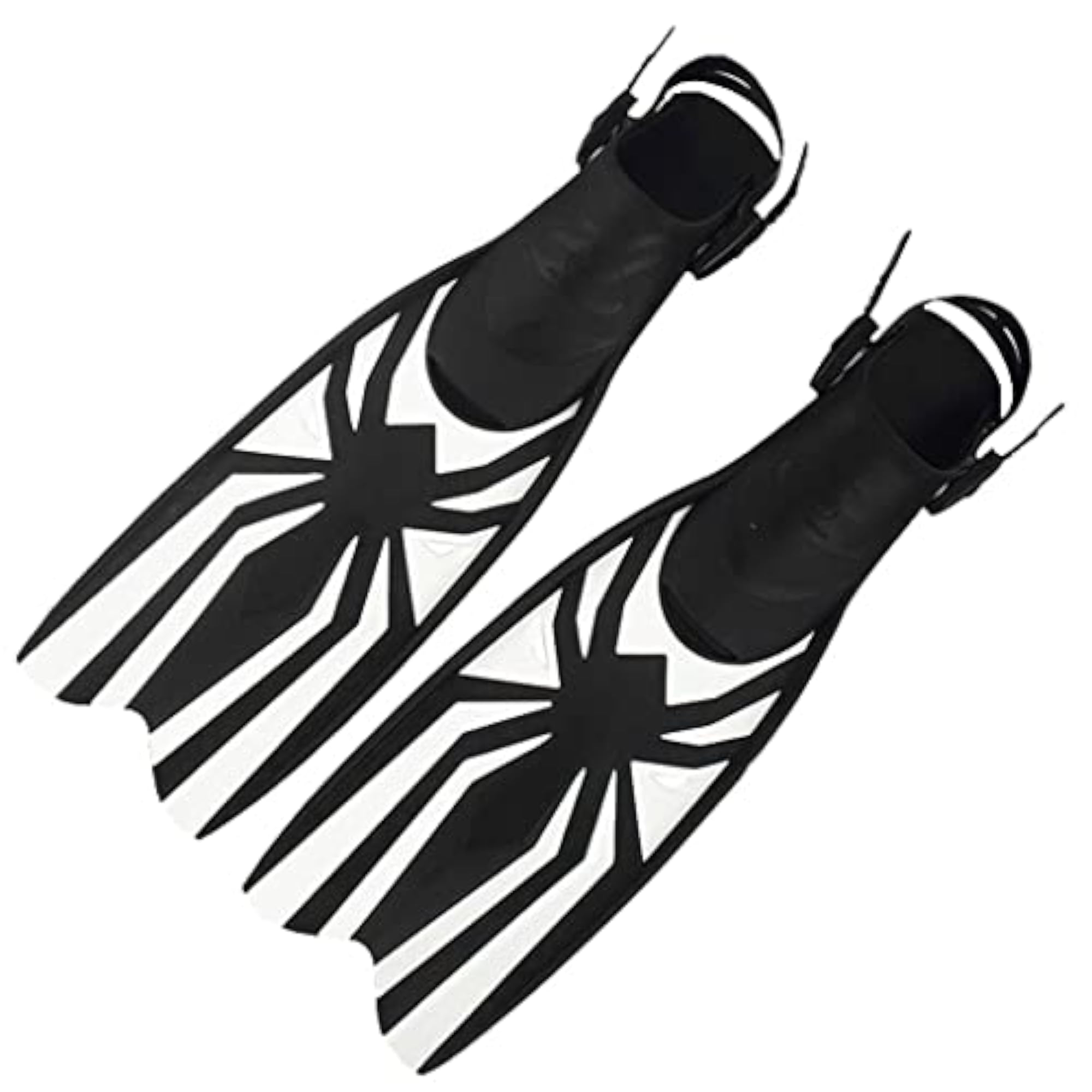 Pink Open-Heel Scuba Dive Flippers with Mesh Bag Gear Pack M
