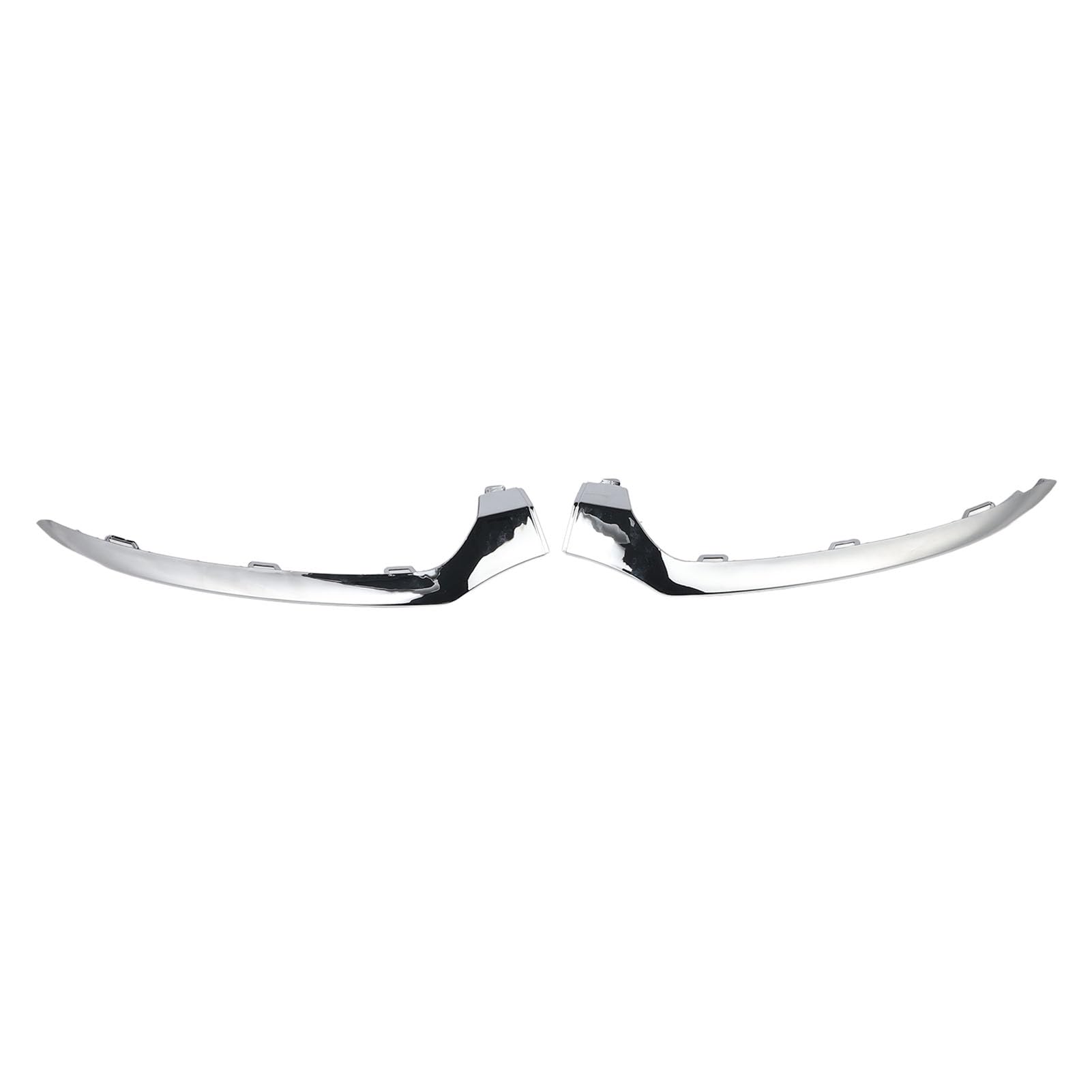 Paragolpes Cromado, Resistente a Impactos ABS, Parachoques Delantero para Coches Medianos 2015-2018, for Conductores Urbanos y Viajeros de Fin de Semana