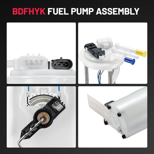Image of BDFHYK Eletric Fuel Pump Assembly E3974M Compatible with Cadillac DeVille & Eldorado 1998-2002 V8 4.6L, Replaces MU1789, FG0118, 19180103