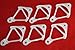 #US Tool Part For WH16X513 Electric Drain Hose Clip 6 Packx